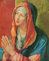 Albrecht Drer, Betende Maria