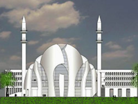 Zeichnung der geplanten Moschee in Kln-Ehrenfeld